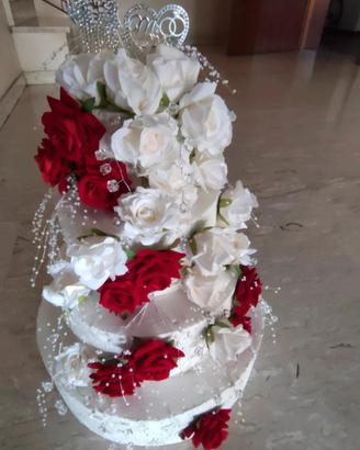 Torta scenografica finta
