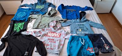 Stock vestiti bambino 7-8 anni 16 pz