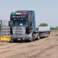 Scania 164/580 rimorchio 13.60