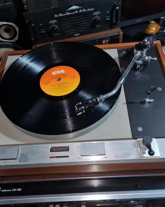 thorens td 125 mk 2 con braccio audiotecnica