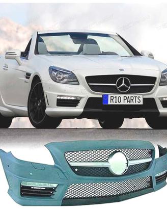 PARAURTI ANTERIORE MERCEDES SLK R172 11-15 LOOK AM