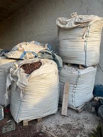 Corteccia da giardino per pacciamatura