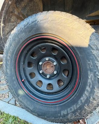 CERCHI SCAMPANATI DA 17 DAYTONA gomme incluse