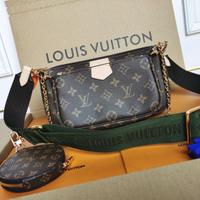 Accessori Louis Vuitton Multi Pochette in verde