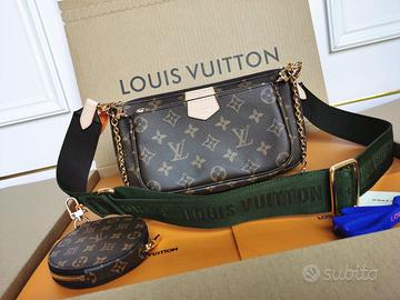 Accessori Louis Vuitton Multi Pochette in verde