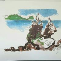 Litografia di Renato Guttuso