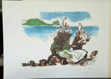 Litografia di Renato Guttuso