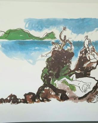 Litografia di Renato Guttuso