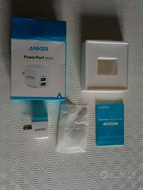 Alimentatore Anker spina Giappone/Usa 2 uscite USB