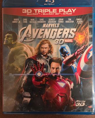 The Avengers Blu Ray 3D Marvel edizione itali