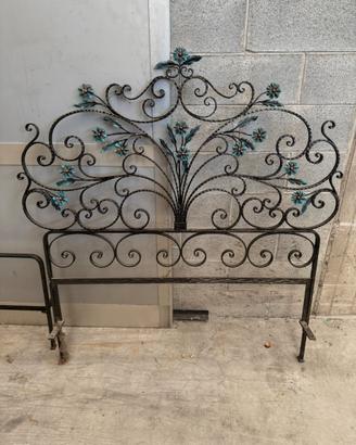 Testata letto ferro battuto