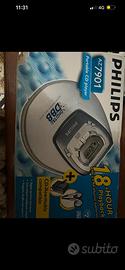 Lettore CD portatile vintage con scatola originale