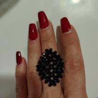 anello artigianale Swarovskini 