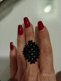 anello artigianale Swarovskini 