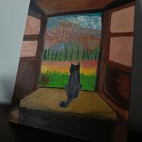 Quadro dipinto a mano con pittura ad olio