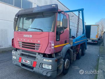 Iveco Stralis tre assi 310 scarrabile