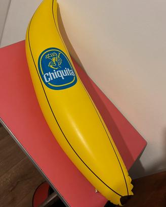 Banana chiquita gonfiabile vintage 80cm