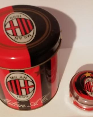 Scatola latta e yoyo Milan