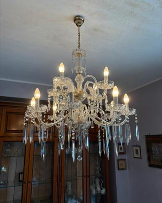 Lampadario Cristallo di Boemia