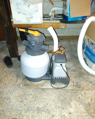 Pompa Sabbia Bestway 8.327 l/h Robot Scaletta
