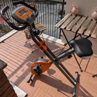 Cyclette pieghevole