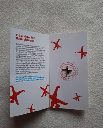 Spilla Düsseldorfer Radschläger - Pin Gold - Origi