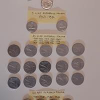 Monete lire 5 - 10 - 20 rare antiche vecchie