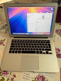 MacBook Air 13 pollici 2015 8GB Ram SSD OS Sequoia