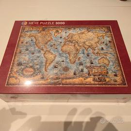 Puzzle Heye 3000 pz mondo vintage