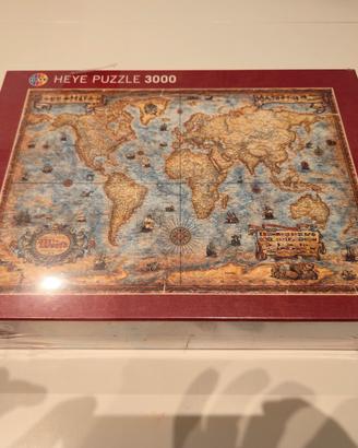 Puzzle Heye 3000 pz mondo vintage