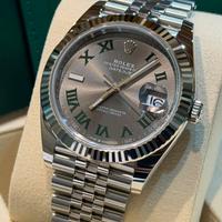Rolex Dj 126334 Nuovo 02.2026 41mm Wimbledon