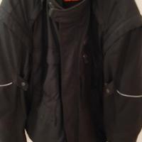 giacca moto e para schiena