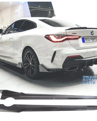 ESTENSIONI MINIGONNE BMW G22 20-24 LOOK M NERO LUC
