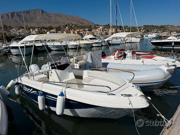 Barca open 6m trimarchi con motor selva 40/78