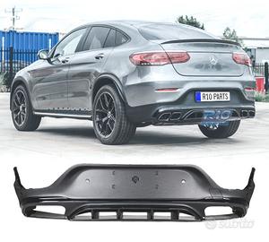 DIFFUSORE MERCEDES GLC C253 COUPE AMG 20- LOOK GLC
