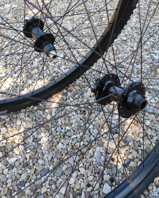 Coppia ruote MTB 29 boost alluminio