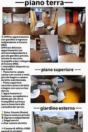 Piccolo villino a Cesano (Roma)