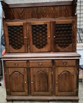 credenza stile rustico 