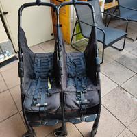 Passeggino gemellare baby Monster