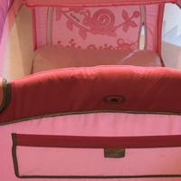 Lettino da viaggio Brevi con fasciatoio materasso