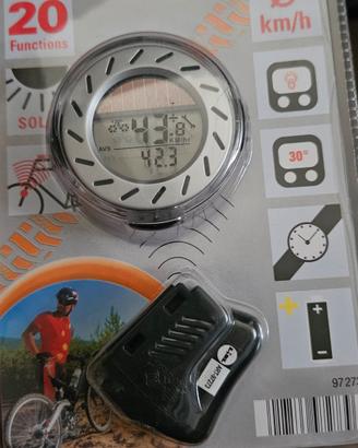 kit luci contachilometri accessori bicicletta 