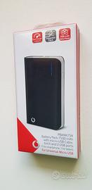 Power bank Vodafone 7500 mAh con due porte usb