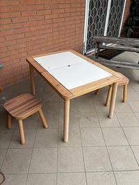 Tavolino legno per bambini ikea