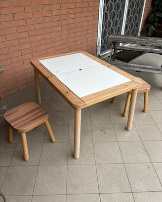 Tavolino legno per bambini ikea