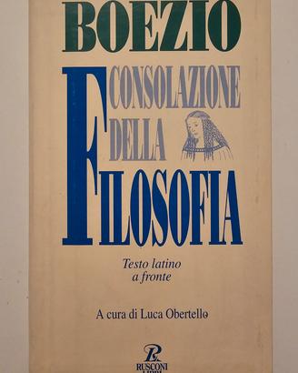 Consolazione della filosofia - testo latino