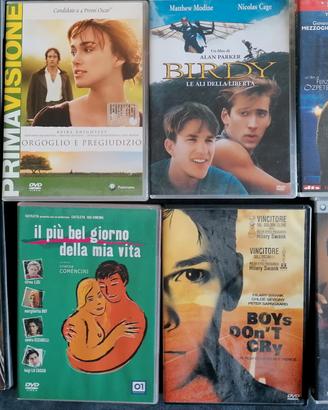 8 DVD vari leggi annuncio 