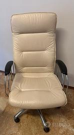 Sedia ufficio presidenziale + 2 sedie ospite