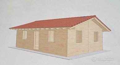 Abitazione in biolegno con isolamento top