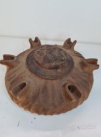 GROLLA VALDOSTANA DELL'AMICIZIA in legno  6 becchi