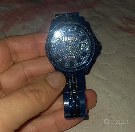Orologio donna liu jo luxury blu con cristalli 